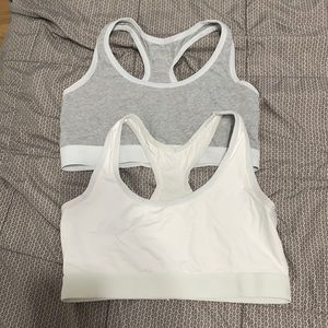 Bundle of 2 Pact racer back sports bras